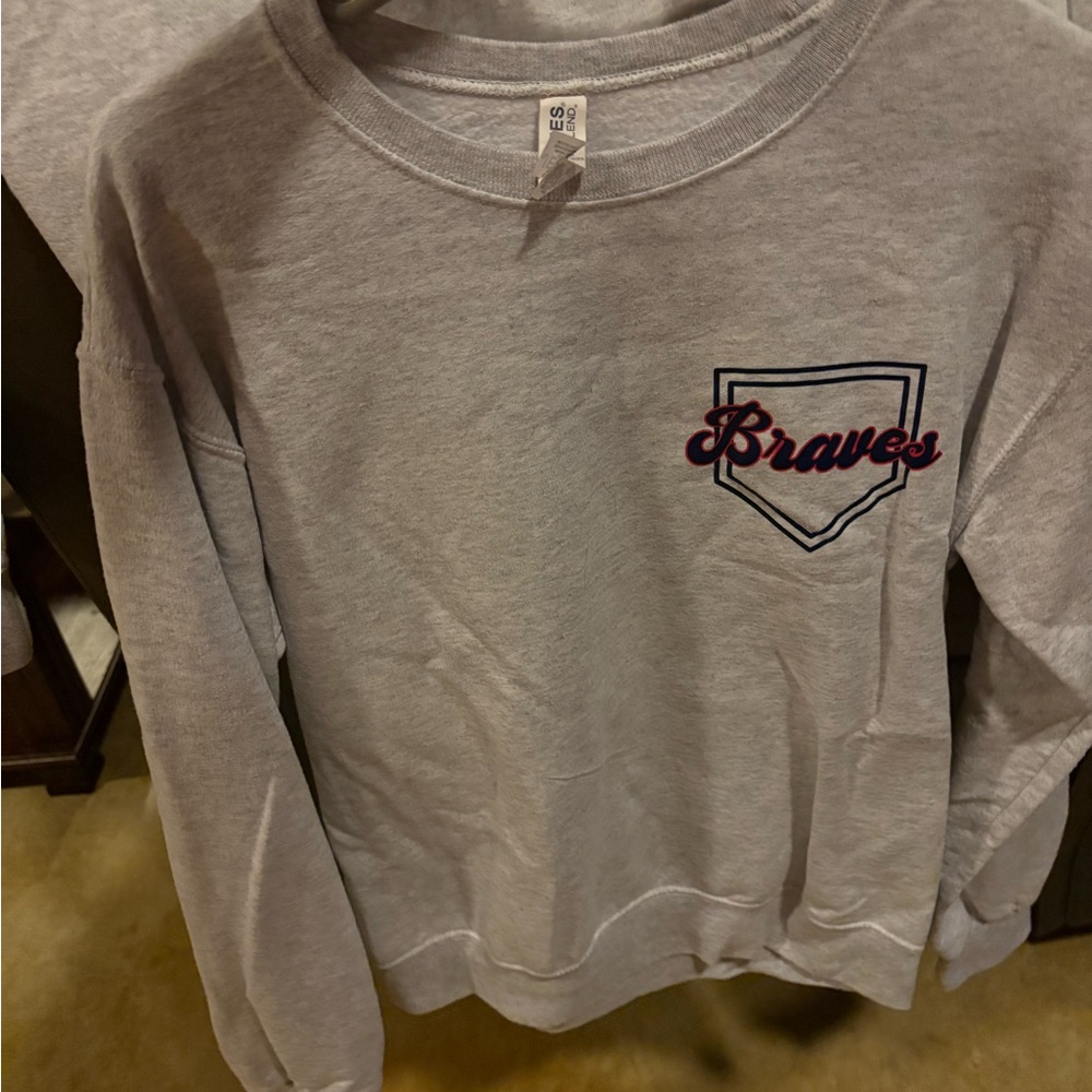 Gray Braves Sweatshirt